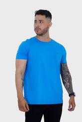 Camiseta Tommy Hilfiger Slim Blue Camiseta